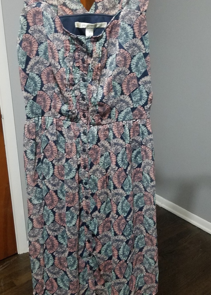 Lauren conrad printed dress